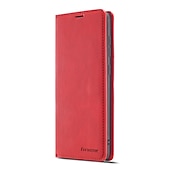 abordables Carcasas Samsung-Funda de teléfono para Samsung Galaxy S24 S23 S22 S21 S20 Plus Ultra A54 A34 A14 A73 A53 A33 A72 A52 A42 S25 Ultra Funda billetera Flip magnética con soporte a prueba de golpes de color sólido de PU