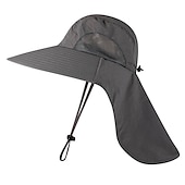 levne Outdoorové pokrývky hlavy-Slamák Dağcı Şapkası Boonie klobouk Čepice Přenosný Rychleschnoucí Odolný vůči UV záření Léto Široký okraj Pánské Dámské Rybaření Činnost
