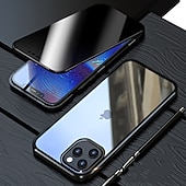 Χαμηλού Κόστους iPhone Θήκες-Θήκη τηλεφώνου για iPhone 16 iPhone 15 Pro Max Plus iPhone 14 13 12 11 Pro Max Plus Mini Μαγνητική Πρόσφυση Πλήρης Προστατευτική Διπλής Όψης Αντίσταση Θερμότητας