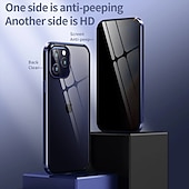 Χαμηλού Κόστους iPhone Θήκες-Θήκη τηλεφώνου για iPhone 16 iPhone 15 Pro Max Plus iPhone 14 13 12 11 Pro Max Plus Mini Μαγνητική Πρόσφυση Πλήρης Προστατευτική Διπλής Όψης Αντίσταση Θερμότητας