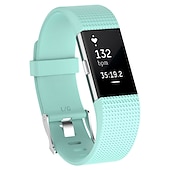 cheap Fitbit Watch Bands-Soft Silicone Color Smart Watch Bracelet Band For Fitbit Charge 2 Replacement Wristband Watch Strap For Fitbit Charge2