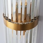 levne Křišťálová nástěnná svítidla-křišťálové kreativní moderní nástěnné lampy v severském stylu nástěnné svítidla ložnice jídelna ocelové nástěnné světlo 110-120v 220-240v