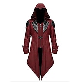 abordables Disfraz de videojuego-Inspirado por El país de las maravillas retorcido Súper Héroes Vídeo Juego Disfraces de cosplay Trajes De Cosplay Cosecha Chaqueta Disfraces