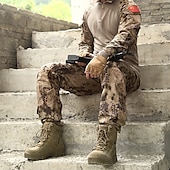 cheap Hiking Boots-Men&#039;s Tactical Hiking Boots - Lightweight, Durable, Breathable Combat Boots for Outdoor Adventures