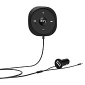 cheap Bluetooth Car Kit/Hands-free-Bluetooth Car Kit - Handsfree Speaker &amp; MP3 Wireless Receiver for Music Streaming and Calls, 3.5mm AUX &amp; 5V/2.1A USB Car Charger