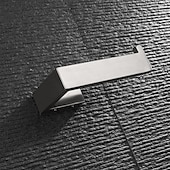economico Set di accessori da bagno-accessorio hardware per il bagno porta carta igienica / porta accappatoio e asta singola per bagno in acciaio inossidabile a parete argento spazzolato 4 pezzi / 3 pezzi / 1 pezzo