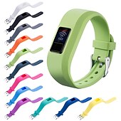 お買い得  ガーミン時計バンド-時計バンド のために ガーミン Vivofit 3 Garminvívofitjr ガーミンVivofitJR2 シリコーン 置換 ストラップ 高通気性 スポーツバンド リストバンド