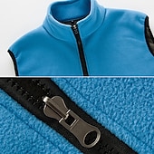 halpa Liivit-Naisten Vaellustakki Fleece-liivi, vaellus Talvi ulko- Yhtenäinen väri Tuulenkestävä Hengittävä Lämmin Mukava Liivi Topit Retkeily ja vaellus Metsästys Hiihto Musta Purppura Punainen Taivaan sininen