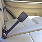 abordables Housses de siège de voiture-2 pcs Voiture Auto Ceinture De Sécurité Extender Extention Boucle Clip De Sécurité Ceinture De Sécurité Universelle Auto Modélisation Intérieur Clip De Sécurité