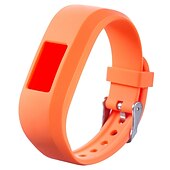 お買い得  ガーミン時計バンド-時計バンド のために ガーミン Vivofit 3 Garminvívofitjr ガーミンVivofitJR2 シリコーン 置換 ストラップ 高通気性 スポーツバンド リストバンド