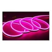 cheap Neon LED Lights-1pc 1M Neon 12V LED Makeup Dressing Table Espejo Lights LED Strip light Vanity Lamp Mirror Illuminated Flexible Tape