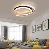 halpa Himmennettävät kattovalaisimet-1-valo 40/50 cm kattovalaisin himmennettävä geometriset muodot uppoasennettavat valot metalli maalatut viimeistelyt led moderni toimisto makuuhuone pohjoismainen tyyli 220-240v