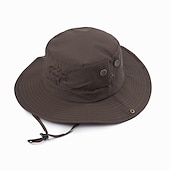 economico Copricapo da esterno-Cappello da sole Cappello da pesca Cappello da escursionismo Cappello Portatile Protezione Solare UV Protezione solare Estate Primavera Autunno Ampia tesa Per uomo Per donna Campeggio / Escursionismo