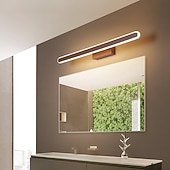 cheap Vanity Lights-80 cm Led Mirror Lamp Bathroom Bathroom Mirror Lamp Modern Simple Aluminum Lamp Dance Dressing Room Lamp Background Wall Lamp