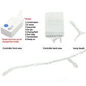economico Plug in elettrico-luci nette natalizie collegabili 6m * 4m 720 led 8 modalità rete a bassa tensione luci stringa fata stringa netta luci natalizie per cespugli da giardino decorazioni per alberi di natale di nozze