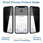 Χαμηλού Κόστους iPhone Θήκες-Θήκη τηλεφώνου για iPhone 16 iPhone 15 Pro Max Plus iPhone 14 13 12 11 Pro Max Plus Mini Μαγνητική Πρόσφυση Πλήρης Προστατευτική Διπλής Όψης Αντίσταση Θερμότητας