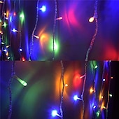 voordelige Plug String Lights-led lichtslingers 800 leds 400 leds 300 leds 200 leds 100 leds plug in lichtslingers 8 modi waterdicht binnen buiten kerstboom bruiloftsfeest slaapkamer decoraties eu stekker 220-240v en ons stekker