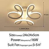 お買い得  フラッシュマウント＆セミフラッシュマウント-24cmシンプルでモダンな天井ランプパーソナライズされたLED廊下ランプポーチランプ北ouyangテーブルランプ
