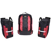cheap Bike Bags-70 L Waterproof Bike Panniers Bag Rain Cover 3 In 1 Rain Waterproof Cycling Bike Bag 1680D Polyester Bicycle Bag Cycle Bag