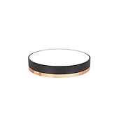 Недорогие Потолочные светильники с диммером-40/50/60 см светодиодный потолочный светильник в скандинавском стиле, основные светильники для скрытого монтажа, металлический сектор, окрашенная отделка, дерево, современный, белый, черный, желтый,