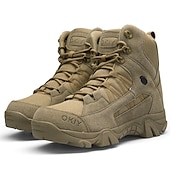 cheap Hiking Boots-Men&#039;s Tactical Hiking Boots - Lightweight, Durable, Breathable Combat Boots for Outdoor Adventures