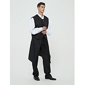 economico Fondi-Pantalone Punk &amp; Gotico Rinascimento Antica Roma Pantaloni Mascherata Cavaliere Tinta unita Costume Per uomo Halloween Mascherata Adulti Pantaloni