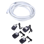 cheap Neon LED Lights-1pc 1M Neon 12V LED Makeup Dressing Table Espejo Lights LED Strip light Vanity Lamp Mirror Illuminated Flexible Tape