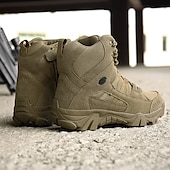 cheap Hiking Boots-Men&#039;s Tactical Hiking Boots - Lightweight, Durable, Breathable Combat Boots for Outdoor Adventures