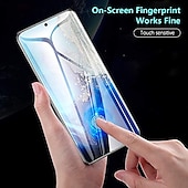 voordelige Screenprotectors voor Samsung-2 pcts Scherm Beschermer Voor Samsung Galaxy S24 Ultra Plus S23 S22 S21 S20 Plus Ultra S10 Note 20 Ultra 10 Plus S9 Gehard Glas 9H-hardheid Anti-vingerafdrukken High-Definition (HD) Krasbestendig 3D