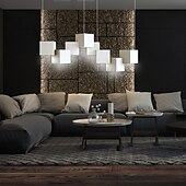 levne Závěsná světla-75 cm jednoduchý design přívěsek lehký kov moderní 220-240v