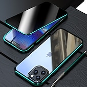 Χαμηλού Κόστους iPhone Θήκες-Θήκη τηλεφώνου για iPhone 16 iPhone 15 Pro Max Plus iPhone 14 13 12 11 Pro Max Plus Mini Μαγνητική Πρόσφυση Πλήρης Προστατευτική Διπλής Όψης Αντίσταση Θερμότητας
