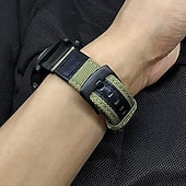 abordables Correas de reloj Garmin-Ver Banda para Garmin Fenix Quatix 7X 6X 5X Plus 3 HR Sapphire Instinct 2X Solar Enduro Tactix 7 Pro Descent Mk2i Mk2 D2 Bravo Charlie Delta PX Nailon Reemplazo Correa Ajuste rápido 26 mm Transpirable