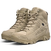 cheap Hiking Boots-Men&#039;s Tactical Hiking Boots - Lightweight, Durable, Breathable Combat Boots for Outdoor Adventures