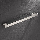 economico Set di accessori da bagno-accessorio hardware per il bagno porta carta igienica / porta accappatoio e asta singola per bagno in acciaio inossidabile a parete argento spazzolato 4 pezzi / 3 pezzi / 1 pezzo