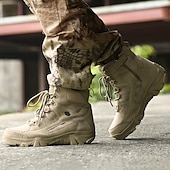 cheap Hiking Boots-Men&#039;s Tactical Hiking Boots - Lightweight, Durable, Breathable Combat Boots for Outdoor Adventures