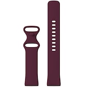 cheap Fitbit Watch Bands-Band For Fitbit Versa 3/Sense Soft Silicone Sport Strap Replacement Wristband Women Men Smart Watch Accessories For Fitbit Sense