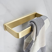 abordables Barres repose-serviettes-Barre porte-serviette Créatif Moderne Métal 1 pc - Salle de  Bain Barre à 1 serviette Montage mural