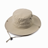 economico Copricapo da esterno-Cappello da sole Cappello da pesca Cappello da escursionismo Cappello Portatile Protezione Solare UV Protezione solare Estate Primavera Autunno Ampia tesa Per uomo Per donna Campeggio / Escursionismo