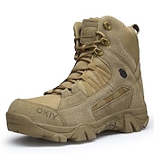cheap Hiking Boots-Men&#039;s Tactical Hiking Boots - Lightweight, Durable, Breathable Combat Boots for Outdoor Adventures