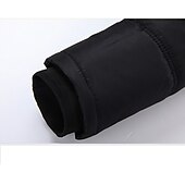 cheap Men&#039;s Downs &amp; Parkas-Men&#039;s Winter Coat Winter Jacket Puffer Jacket Quilted Jacket Camping &amp; Hiking Warm Winter Solid Color Bright Black Black Puffer Jacket
