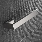 economico Set di accessori da bagno-accessorio hardware per il bagno porta carta igienica / porta accappatoio e asta singola per bagno in acciaio inossidabile a parete argento spazzolato 4 pezzi / 3 pezzi / 1 pezzo