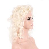 זול פאות היסטוריות-פאה שואגת פאה קוספליי פאה סינתטית פאה קוספליי פאה מארי אנטואנט מתולתל מתולתל פאה מהמאה ה-18 פאת שיער סינטטי לבן באורך בינוני פאת קרנבל לבנה של קליפורניה