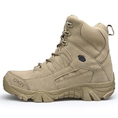 cheap Hiking Boots-Men&#039;s Tactical Hiking Boots - Lightweight, Durable, Breathable Combat Boots for Outdoor Adventures