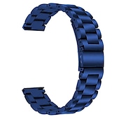economico Cinturini per orologi Samsung-Cinturino per orologio  per Samsung Watch 3 45mm, Galaxy Wacth 46mm, Gear S3 Classic / Frontier, Gear 2 Neo Live Acciaio inossidabile Sostituzione Cinghia 22mm Lavoro Chiusura classica Polsino