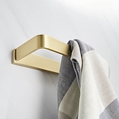abordables Barres repose-serviettes-Barre porte-serviette Créatif Moderne Métal 1 pc - Salle de  Bain Barre à 1 serviette Montage mural