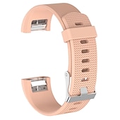 cheap Fitbit Watch Bands-Soft Silicone Color Smart Watch Bracelet Band For Fitbit Charge 2 Replacement Wristband Watch Strap For Fitbit Charge2