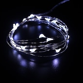 お買い得  太陽光発電-ツリーソーラー ストリングライト，24M 暖白 LEDs 屋外装飾＆お祝い用