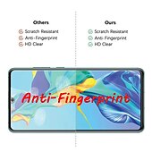 levne Ochranné fólie pro Huawei-2 ks Telefon Chránič obrazovky Pro Huawei P40 P20 P20 lite P30 P30 Lite Tvrzené sklo 9H tvrdost Proti otiskům Vysoké rozlišení (HD) Odolné proti poškrábání Doplňky k mobilu