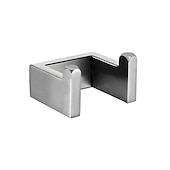economico Set di accessori da bagno-accessorio hardware per il bagno porta carta igienica / porta accappatoio e asta singola per bagno in acciaio inossidabile a parete argento spazzolato 4 pezzi / 3 pezzi / 1 pezzo