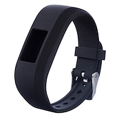 お買い得  ガーミン時計バンド-時計バンド のために ガーミン Vivofit 3 Garminvívofitjr ガーミンVivofitJR2 シリコーン 置換 ストラップ 高通気性 スポーツバンド リストバンド